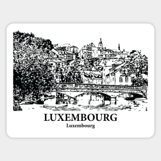 Luxembourg Magnet